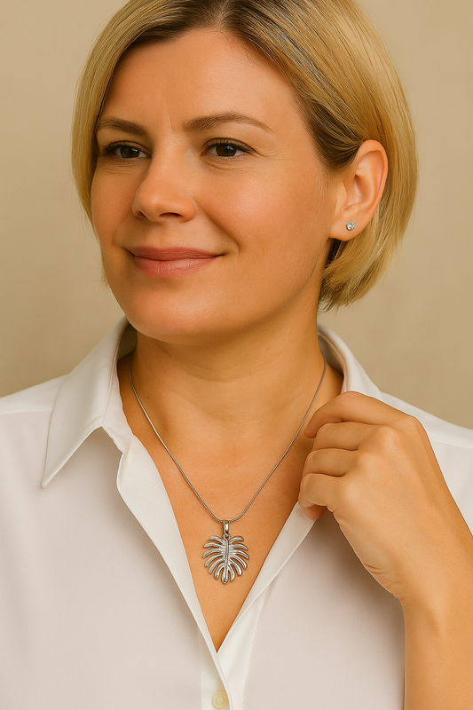 Colar costela de Adão em aço inox corrente rabo de rato 60 cm